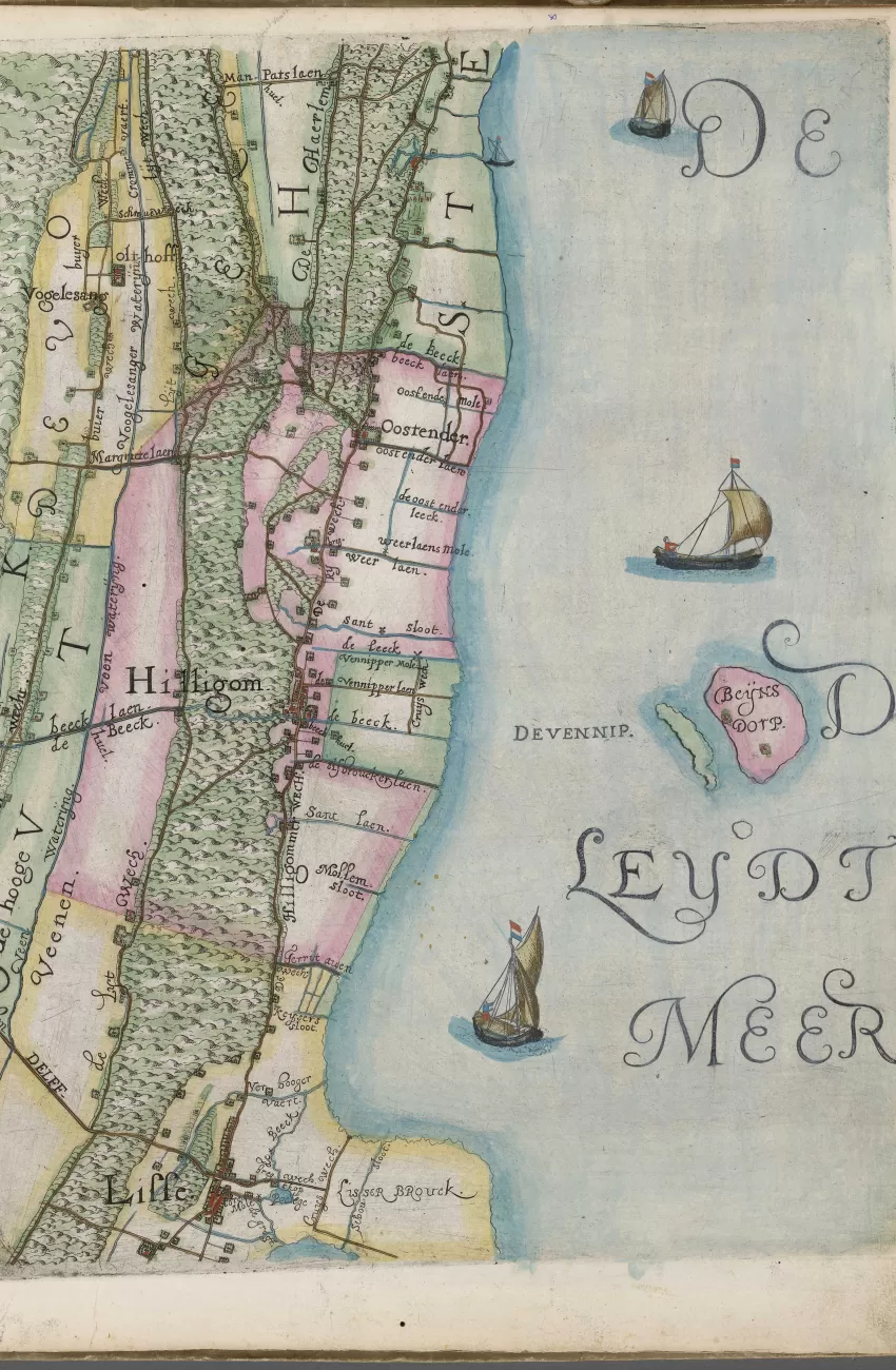 Grafiek Eiland de Vennep en Beinsdorp - Hoogheemraadschap van Rijnland